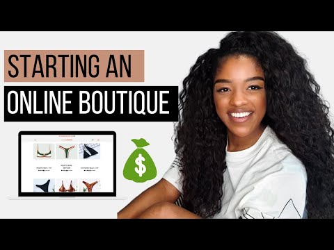 STARTING AN ONLINE CLOTHING BOUTIQUE WITH NO MONEY | ONLINE BOUTIQUE BUSINESS 2023