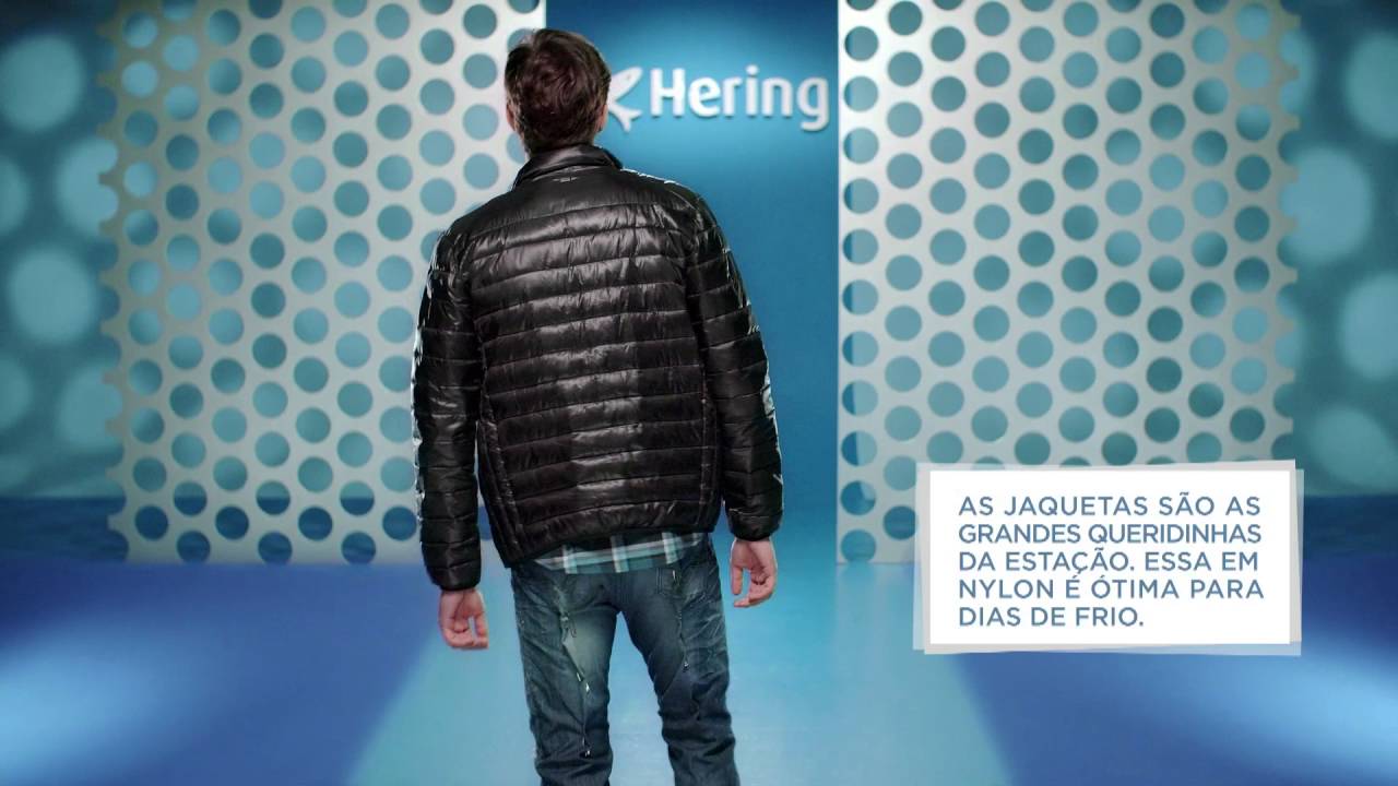 jaqueta de nylon hering