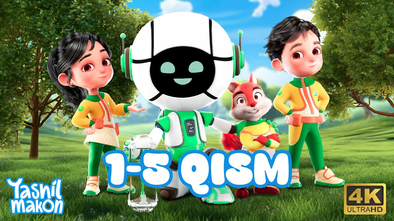 Yashil Makon - 1-5 qismlar | Яшил Макон – 1–5 қисмлар #yashilmakon #bolalaruchun #kids #cartoon