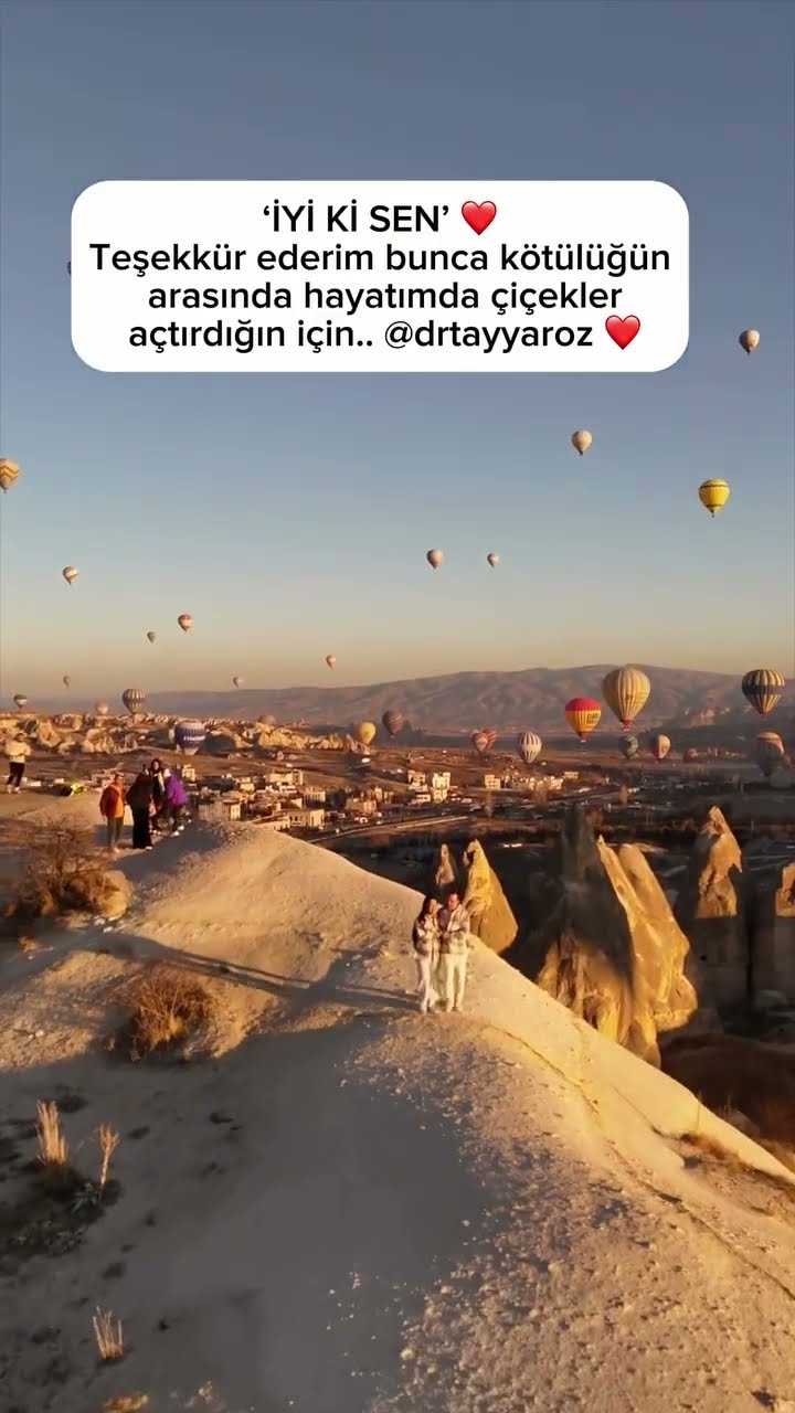 İYİKİ SEN ❤️ Teşekkür ederim bunca kötülüğün arasında hayatımda çiçekler açtırdığın için @drtayyaroz