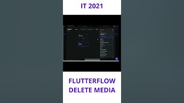 FLUTTERFLOW - DELETE MEDIA #flutter #flutterflow #videotutorial #shorts