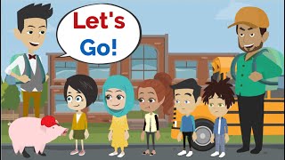 Learn English - Class Trip with Lisa and Yara screenshot 5