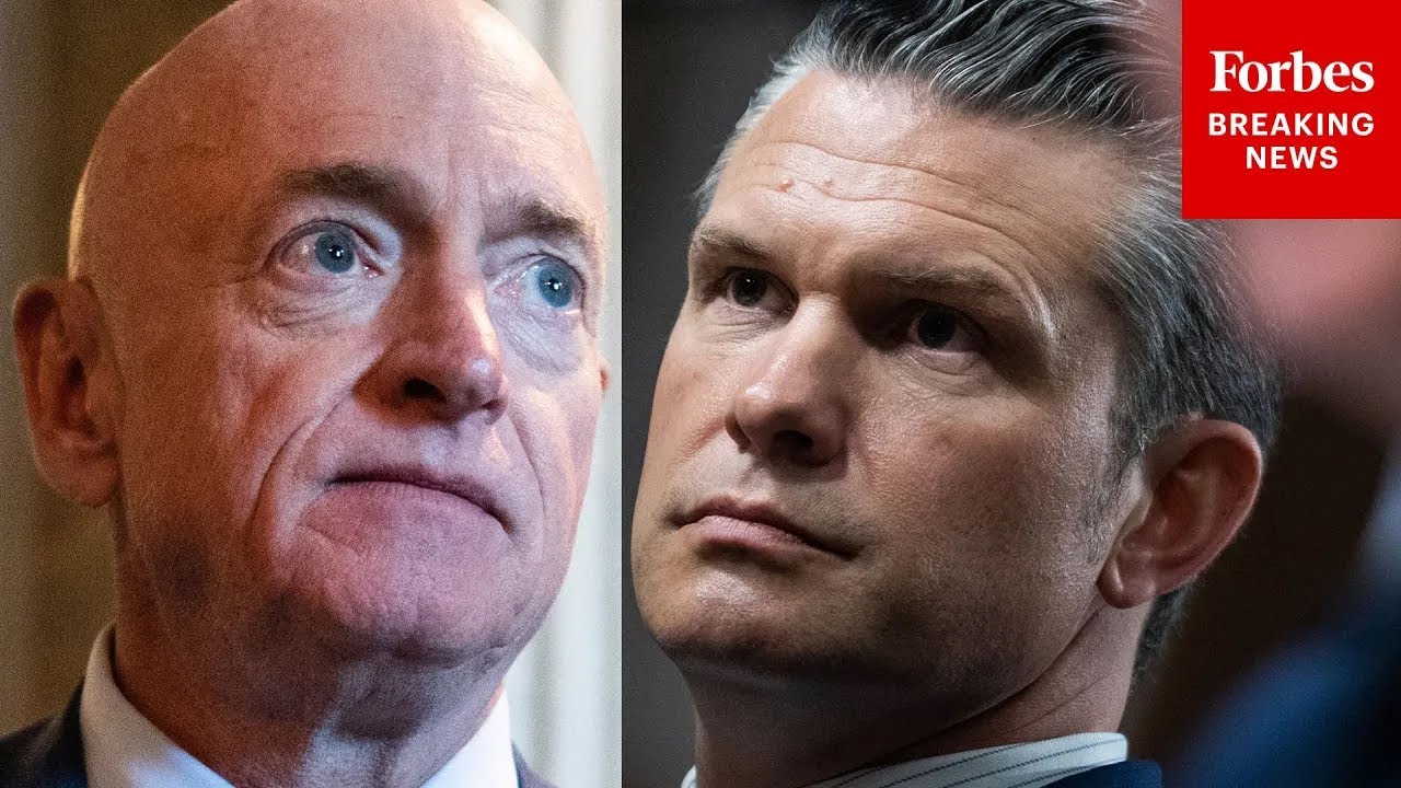 'I Was Notified Of A Potential Court-Martial Through A Tweet': Mark Kelly Blasts Pete Hegseth