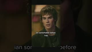 Ian Somerhalder before and after starring on Vampire diaries 🫠🔥#damonsalvatore #vampirediaries