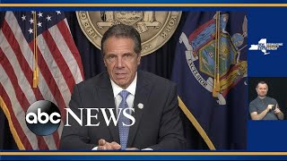 New York Gov. Andrew Cuomo announces his resignation