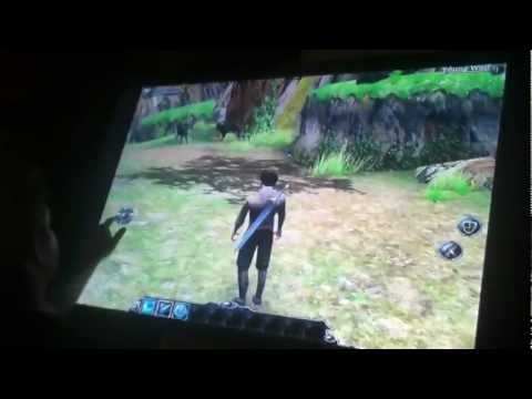 Padzilla giant iPad Aralon HD demo