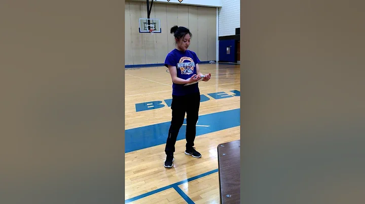 Marina Chen at WHS FCA Snow Week Dodgeball