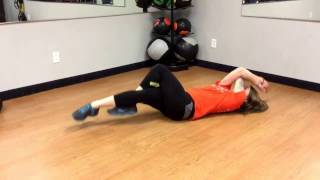 Eagle Sit Ups