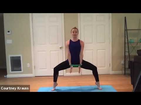 45 Min. Banded Cardio Barre with Courtney Krauss - YouTube