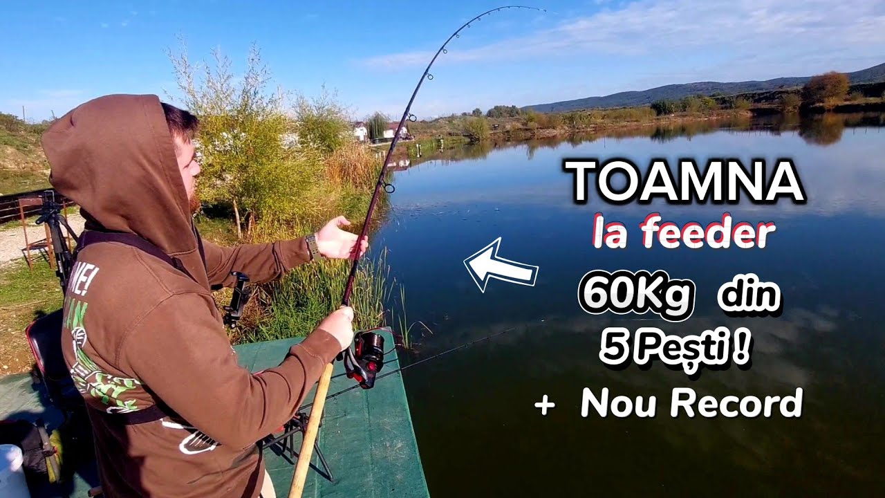 Pescuit la feeder Toamna după PEȘTE MARE ! Pescuit la method feeder cu Nou Record 🎣