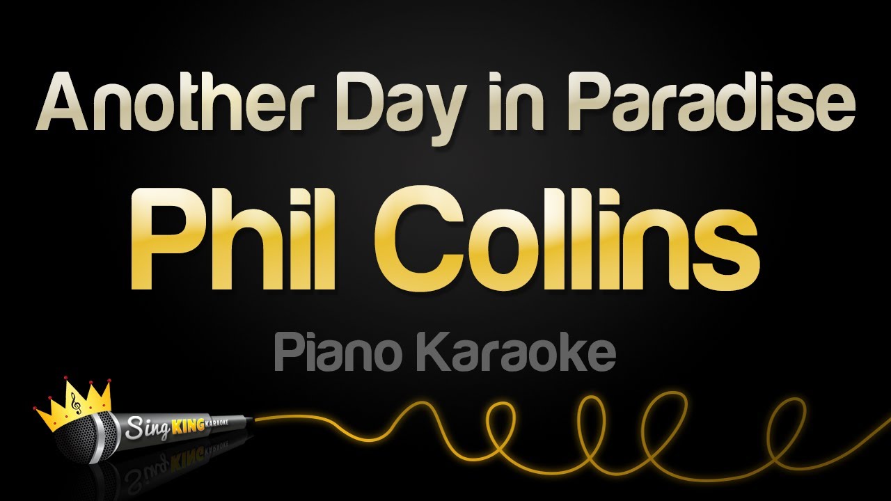 Phil Collins - Another Day In Paradise ( Lyrics Video ) 