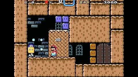 Super Mario World Custom Level: Enigma Tower