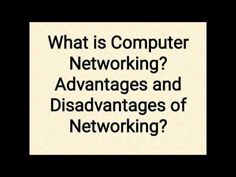 Video: Hva er ulempene med nettverk?