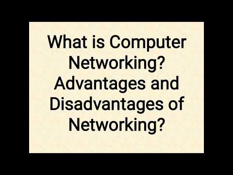What is Networking? Advantages and Disadvantages of Networking hqdefault