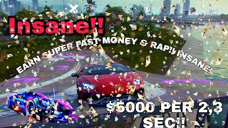 EARN SUPER FAST MONEY & RAP!! $5000 PER 2,3 SECONDS!!