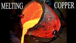 melitng and pouring Copper . Batman