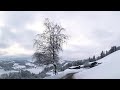 Schneefahrt durchs Toggenburg