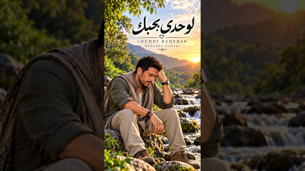 Mohamed Hamaki Inspired | 💔لوحدي بحبك | Arabic Sad Love Song #shorts