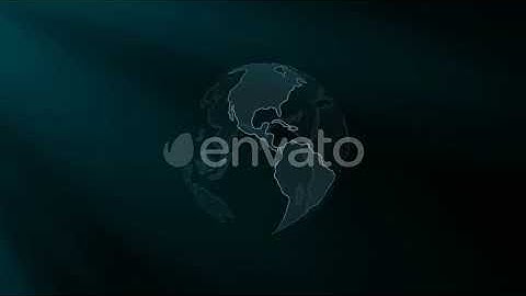 Digital Earth Technology Background | Motion Graphics - Envato elements