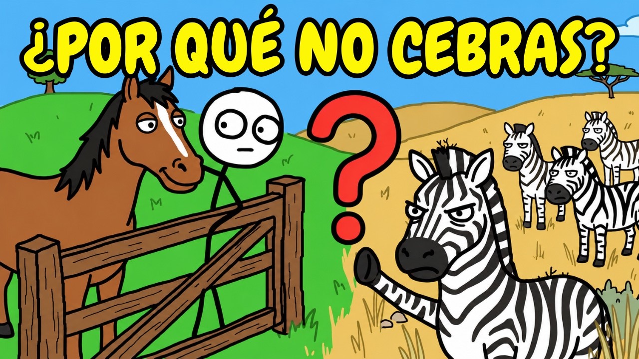Por Qué Nunca Pudimos Domesticar a las Cebras?