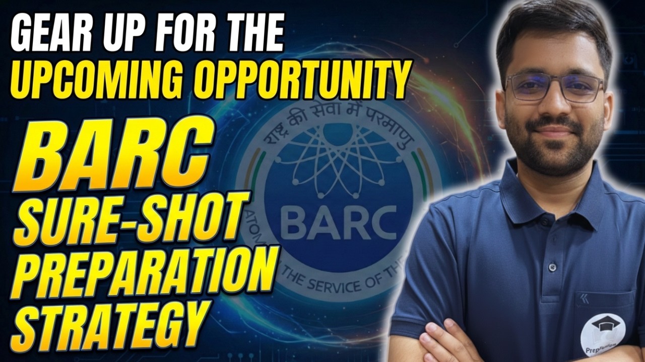 🔥Гарантированная стратегия подготовки к BARC || Все подробности в одном видео || PrepFusion