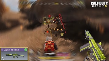 LAG 53 IS UNSTOPPABLE WITH THIS GUNSMITH IN CODM | SOLO SQUAD GAMEPLAY 