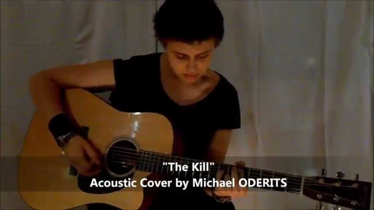 30 Seconds To Mars - The Kill, Acoustic Guitar Cover by Michael Oderits; Martin DCPA4