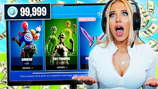 Every Death my random SQUAD Chooses Something from the ITEM SHOP in Fortnite - Challenge