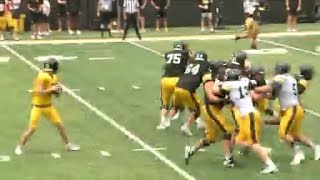 Iowa HC Kirk Ferentz does not announce starting QB, both will play Saturday