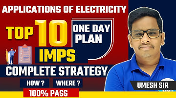 5th sem Physics imps | Applications of electricity important questions || 5th sem imps