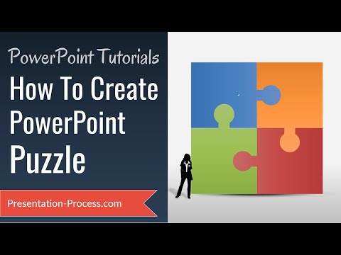 How To Create Puzzle in PowerPoint (DIAGRAM SERIES)