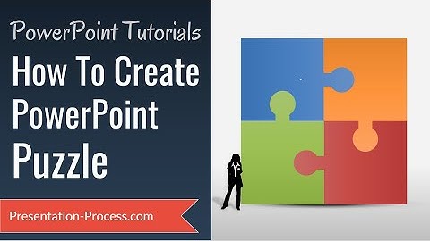 How To Create Puzzle in PowerPoint (DIAGRAM SERIES)