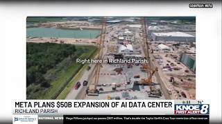Meta expanding Richland Parish data center to 5 gigawatts, one of the largest in history