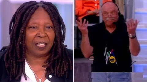 Whoopi Goldberg calls out crew member and demands Am I talking too much before abruptly cutting