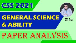 General Science & Ability css paper 2021| css Past Paper | scoring trend css 2021 | Study River
