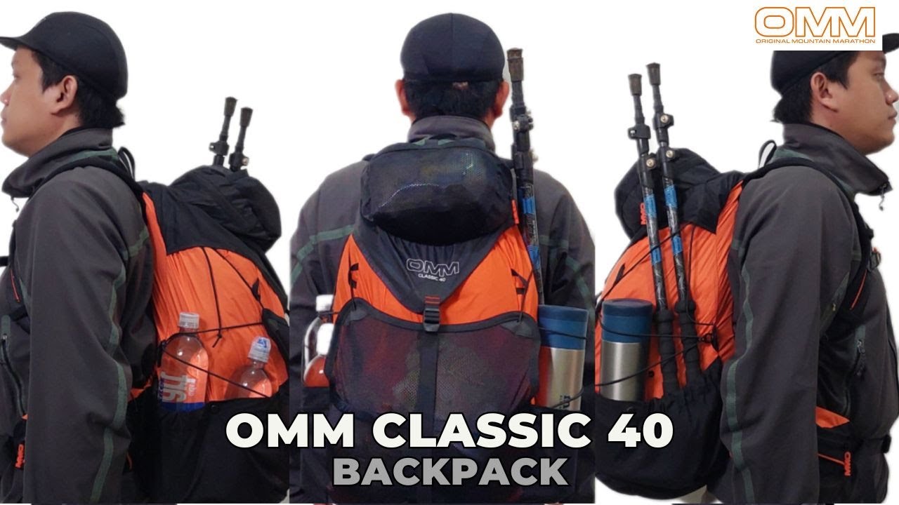 OMM CLASSIC 40 BACKPACK | ORIGINAL MOUNTAIN MARATHON | TAS YANG COCOK BUAT FASTPACKING