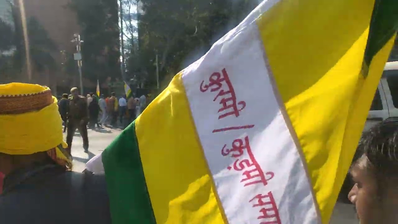 kudmi mahto andolan in delhi police