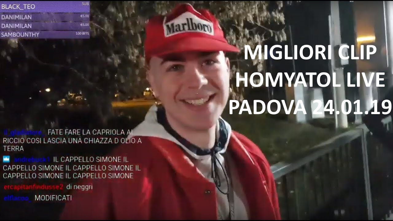 Homyatol live - MIGLIORI CLIP PADOVA 24.01.19