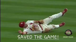Cardinals Lars Nootbaar Makes Spectacular Catch vs the Yankees