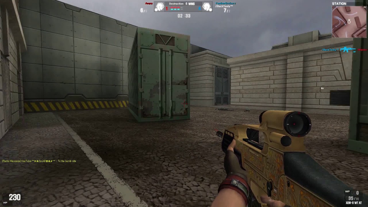 Wolfteam Clanwar - Anqry VS PantherBrotherz ( Station RANK 1 )