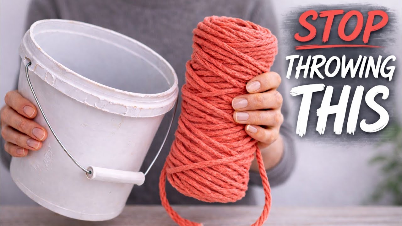 Don’t Throw Plastic Buckets Away! 5 Genius Budget Storage Ideas to Organize and Declutter Your Home