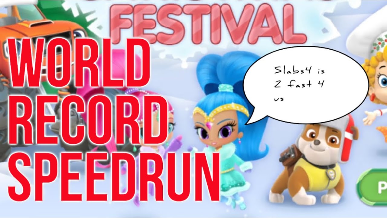 Nick Jr. Christmas Festival WORLD RECORD Speedrun Any% (05:47) (WR ...
