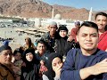 Pendakian Jabal Rumat sebelah Jabal Uhud yang menyaksikan peristiwa Peperangan Uhud