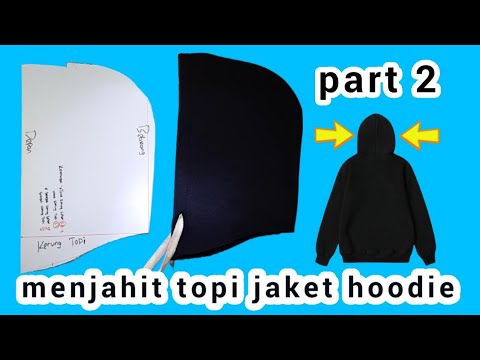 Video: Cara Membuat Corak Untuk Tudung Jaket