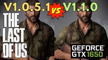 The Last of Us part 1 | Patch v1.0.5.1 vs v1.1.0.0 | Comparison #thelastofus #gaming #gtx1650