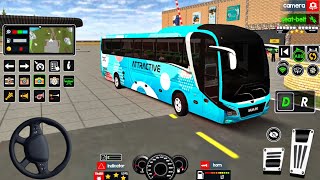 Indian Desi Bus Crazy Offroad Driving : US Coach Bus Simulator 3D : Android Gameplay screenshot 3