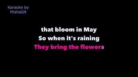 April Showers Instrumental version - Instrumental performance video thumbnail