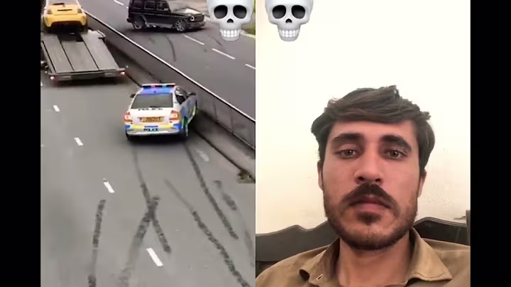 G Wagon AMG Police Chase, Insane Move, Flips Over And Lands Perfectly! #shorts #fyp #duet