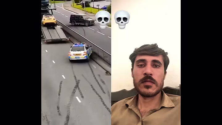 G Wagon AMG Police Chase, Insane Move, Flips Over And Lands Perfectly! #shorts #fyp #duet