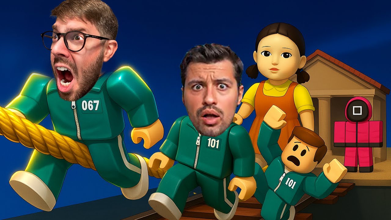 ΝΙΚΗΣΑ ΤΟΝ ΑΝΤΩΝΗ ΣΤΟ SQUID GAME ΣΤΟ ROBLOX!!